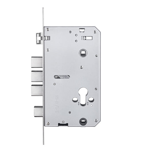 Broasca reversibila 70x68mm compatibila cu incuietori inteligente pentru inchidere multipunct actionata prin ridicarea manerului