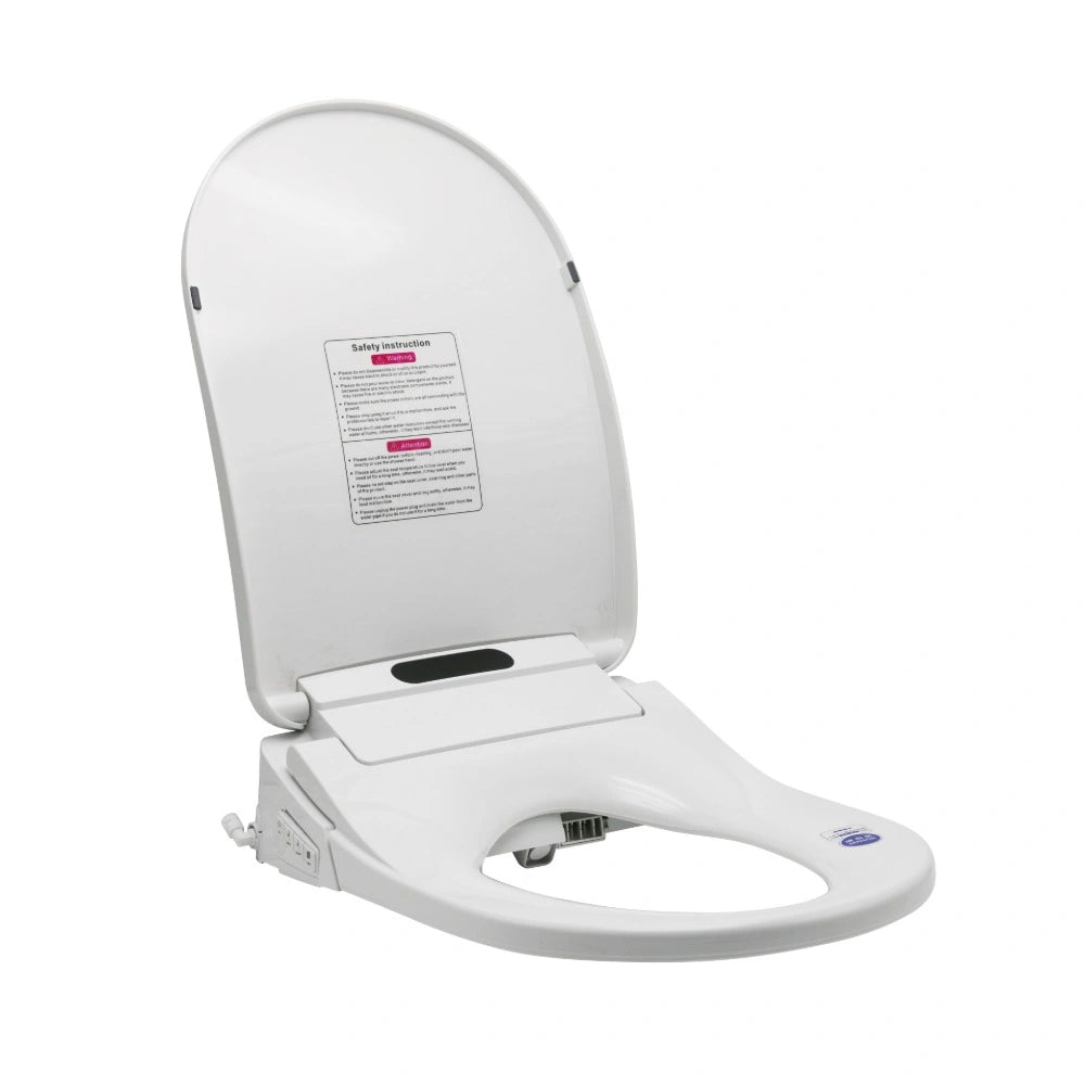 Capac de WC cu bideu model U cu telecomanda, functii de spalare, apa calda instant, uscare