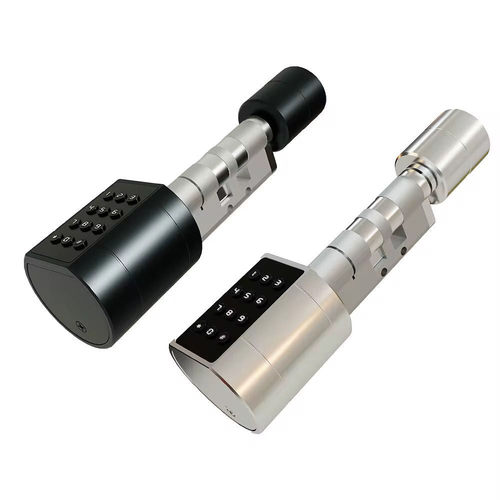 Yala inteligenta tip cilindru silver reglabil (35-90mm) control din aplicatia TTLock