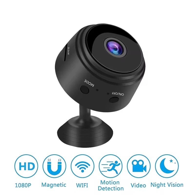 Minicamera smart WiFi cu detectie miscare si acces din aplicatia TTLock