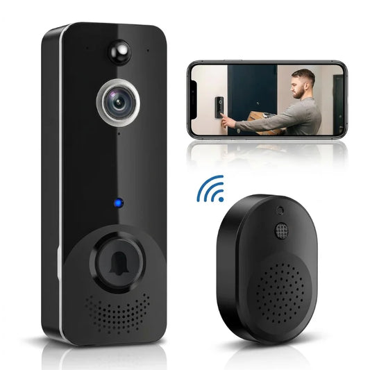 Sonerie cu camera video wireless, aplicatia TTLock si detectie de miscare